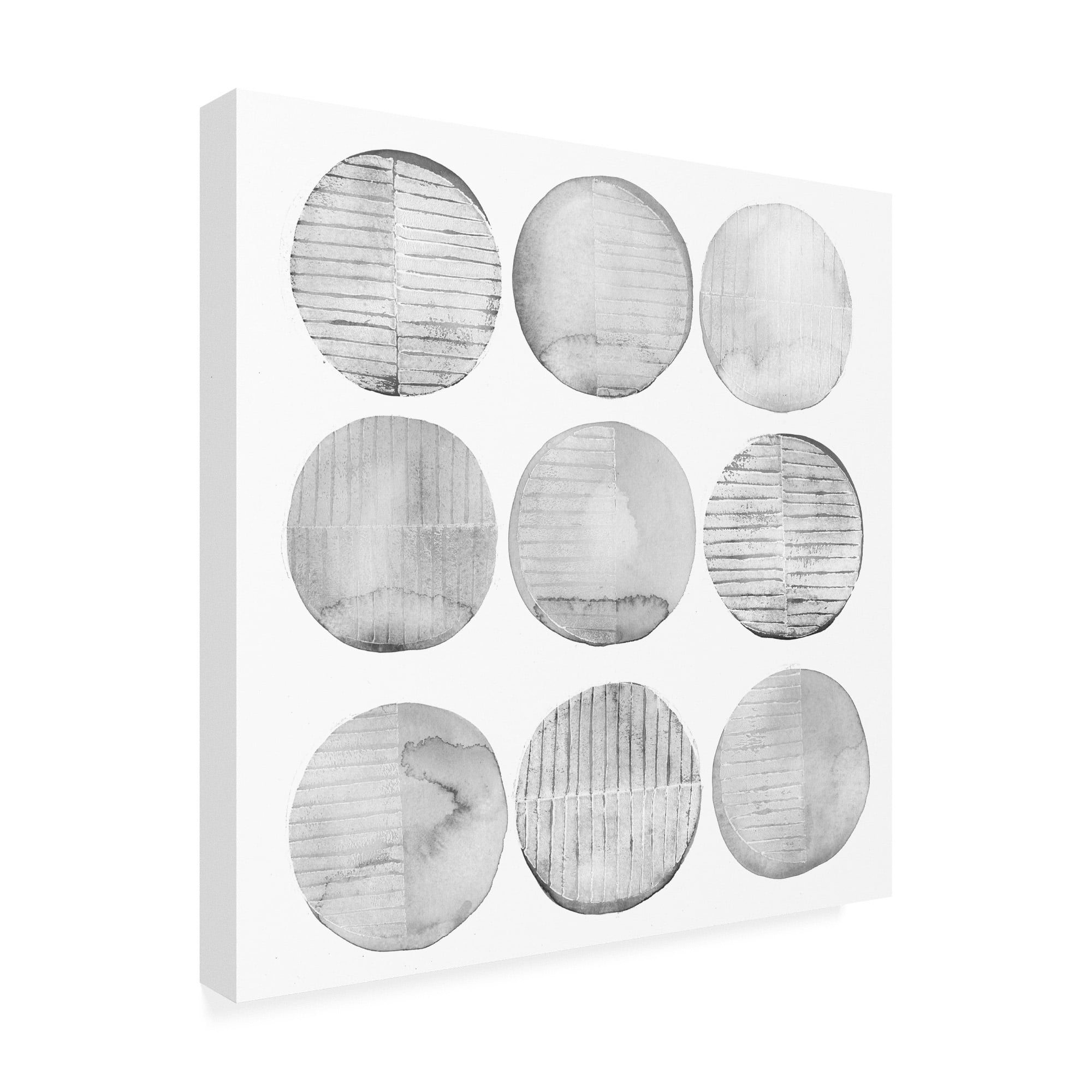 Trademark Fine Art 'Soft Circles II' Canvas Art by Grace Popp