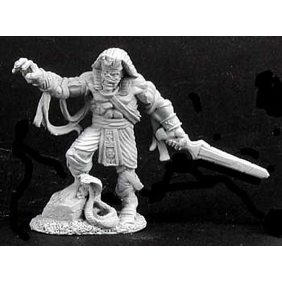 Reaper Miniatures Khalith, Mummy Lord 02885 Dark Heaven Legends Unpainted Metal