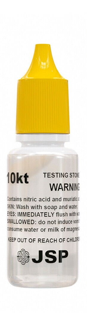 LOT 12 JSP 10K Gold Metal Test Acid Karat Testing Solution Jewelry Tester Metals
