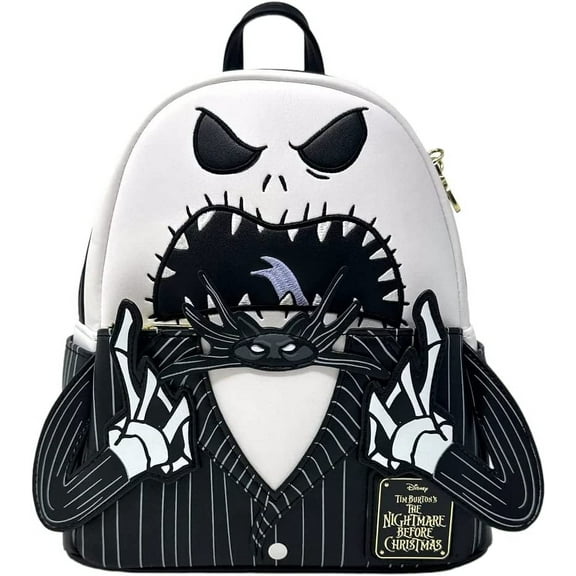 Kryptonite Character Store Exclusive - Loungefly Disney Nightmare Before Christmas Angry Jack Skellington Mini Backpack