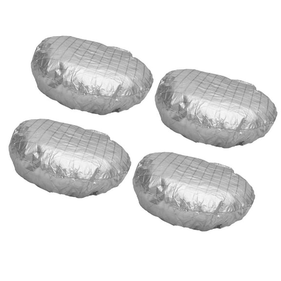 Motoforti Car Tire Covers with Hook Fit 18"-20" Tire Dia for RV Truck Checkered Patternn