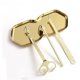 thumbnail image 2 of 4 in 1 Candle Accessory Set, Wick Trimmer, Candle Snuffer, Wick Scoop, Storage Tray, Perfect for Candle Lovers （golden）, 2 of 5
