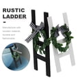 thumbnail image 5 of HORIALENCE 2Pcs Farm House Ladder White Composite Material Elegant Indoor Use, 5 of 5