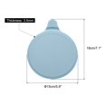 thumbnail image 2 of Tapón de silicona Uxcell para ducha, lavabo de baño, fregaderos de cocina, bañeras, azul, 2 of 5