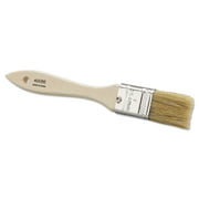 Weiler Eco-1 Disposable Chip And Oil Brush, White, 1" Hog Bristle, Wood