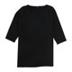 thumbnail image 1 of Alfani Blusa de túnica de manga 3/4 sólida para mujer, negro, pequeño Alfani Sayo, 1 of 2