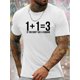 thumbnail image 2 of 1 pc, 100% cotton T-shirt, Numbers Print, Men's Round Crew Neck Short Sleeve, Simple Style Tee Fashion Regular Fit T-Shirt, Casual Comfy Breathable Top For Spring Summer Holiday Leisure Vacation Men', 2 of 8