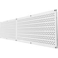 Wall Control Pegboard Rack Horizontal Metal Pegboard Garage Tool ...