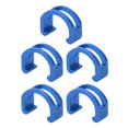 thumbnail image 3 of Bike C Shape Buckle, Aluminum Alloy Precise Bike C Type Buckle 5pcs/set Reusable  For Cycling Blue, 3 of 8