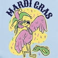 thumbnail image 2 of CafePress - Mardi Gras Flamingo Body Suit - Baby Light Bodysuit, Size Newborn - 24 Months, 2 of 4