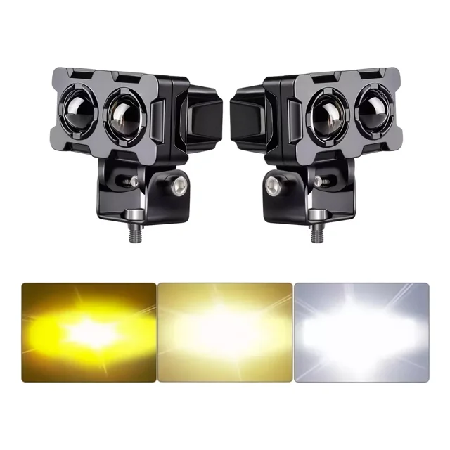 2pzs Faros Auxiliares Led Alta/baja Luz 120w Para Auto Moto