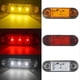 thumbnail image 1 of 10pcs 3LED LED Automotive Trailer Side Marker Lamp Winding Lamp Side Marker Lamp Trailer Tail Light Yellow, 1 of 3