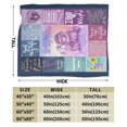 thumbnail image 3 of Wijzvio To My Wife Throw Blanket Soft Fuzzy Fleece Blanket For Couch Bed Living Room Decoration 40"X30", 3 of 9