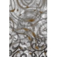 thumbnail image 2 of Franklin 11x14 White Modern Wood Framed Museum Art Print Titled - Swirly Gate II, 2 of 4