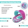 thumbnail image 2 of Silla Inflable Salvavidas Bestway Para Bebé Rosa Con Techo Plástico Resistente, 2 of 4