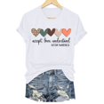 thumbnail image 6 of GEWSEY Autism Awareness Shirt for Women I Wear Blue Tshirt Autistic Mom T-Shirt Puzzle Piece Short Sleeve Tops White, XXL, 6 of 7
