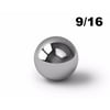 9/16" Inch Chrome Steel Ball Bearings G25 - Pack of 3000