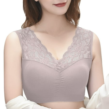 

Women s Bra Lace Plus Size Strapless High Elastic Seamless No Suspender Spring Summer Casual Basic Soft Fashion Cute Daily Underwear