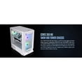 thumbnail image 2 of Thermaltake Ceres 350 MX Snow Mid Tower ATX Case; 3 Pre-installed ARGB Snow Fans; Dual Front Panels; Hidden-Connector Motherboard Compatible; CA-1Z3-00M6WN-00, 2 of 20