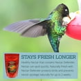 thumbnail image 2 of Naturally Fresh Hummingbird Nectar Powder with Nectar Defender - 2 Pack - Lasts Longer In Hummingbird Feeders -Makes 1.5 gallons of Clear Nectar, 2 of 5