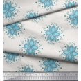 thumbnail image 2 of Soimoi Rayon Fabric Flower Artistic Print Fabric by Yard 56 Inch Wide, 2 of 3