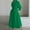Green, variant on Baqcunre Long Sleeve Dress for Women Autumn New European And American Fashion Long Sleeved V Neck Printed Dress Dresses for Women 2024 Summer Dresses for Women 2024 Womens Dresses White 2XL