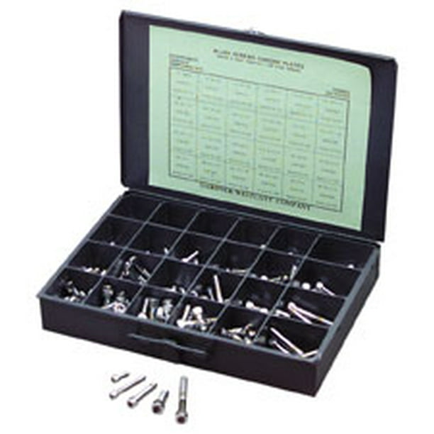 GardnerWestcott Polished Chrome Allen Bolt Assortments Fine Thread 24