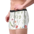 thumbnail image 2 of Honeii Wildflower Watercolor 2 Print Mens Boxer Briefs Breathable,Boxer Brief for Men, Moisture-Wicking Underwear-X-Large, 2 of 5