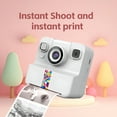 thumbnail image 3 of Instant Print Camera for Kids, 2.4 Inch Screen Portable Digital Cameras for Boys & Girls Age 5-12 Birthday Gifts - White, 3 of 8
