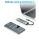 thumbnail image 3 of Hub USB C AorZ Plata 5 en 1 con HDMI 4K y 3 Puertos USB 3.0 para MacBook y Otros Dispositivos, 3 of 8