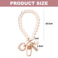 thumbnail image 2 of Llavero pulseras pulsera llavero coche con cuentas llavero brazalete cadenas para mujeres, bolso decoraciones, 2 of 5