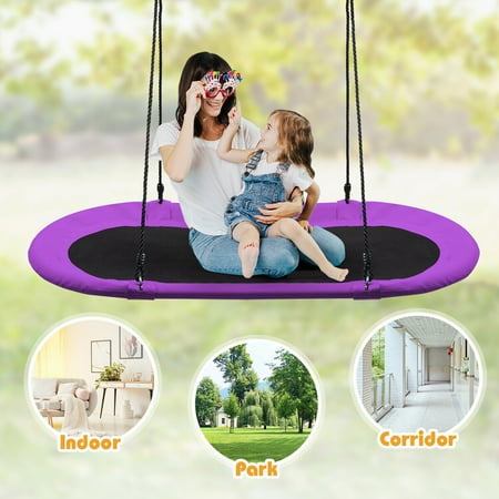Gymax 60 Balancoire Pour Enfants En Nid D Oiseau Reglable Exterieur Walmart Canada Gymax 60 Balancoire Pour Enfants En Nid D Oiseau Reglable Exterieur Walmart Canada