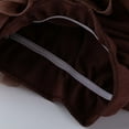 thumbnail image 4 of Lilgiuy Bloomers Shorts for Toddler Girls Summer Mesh Ruffle Elastic Solid Color Diaper Covers for Photoshoot Party Birthday Brown, 4 of 5