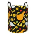 thumbnail image 2 of Balery Farm Goose Round Laundry Basket with Handles Waterproof Freestanding Laundry Hamper for Clothes Toys in the Dorm and Family-Medium, 2 of 8