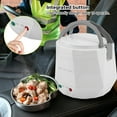 thumbnail image 3 of Oubit Electric Food Steamer,24V 140W 1.3 L Portable Rice Cooker Multifunctional Rice Cooker Class Leading Features, 3 of 9
