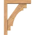 thumbnail image 3 of Ekena Millwork 5 1/2"W x 28"D x 36"H Merced Block Smooth Bracket w/ Offset Brace, Western Red Cedar, 3 of 25