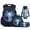 Blue Axolotl Boba, variant on Yspwyqan Blue Axolotl Boba 4Pcs Backpack Set with Lunch Box Pencil Case Water Bottle, Multi-Pocket Lightweight Kids Backpack Set for Elementary Middle School
