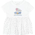 thumbnail image 3 of Inktastic My Yia Yia Loves Me Girls Baby Dress, 3 of 5