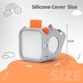thumbnail image 2 of Peggybuy Silicone Cover for Yoto Player (3rd Gen3.) Audio Player Protective Case (Grey), 2 of 7
