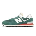 thumbnail image 2 of New Balance 574 Green White Orange Men Unisex Lifestyle Casual Shoes U574VPG-D, 2 of 6