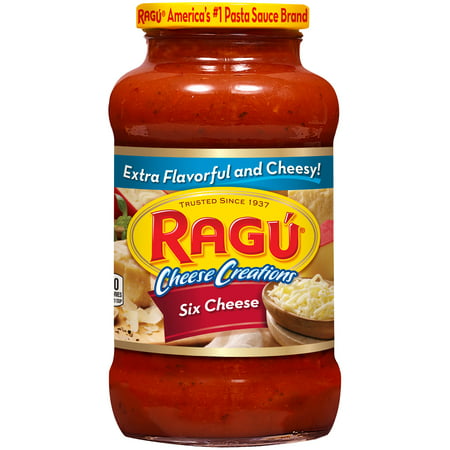 Ragu Cheese Creations Six Cheese Pasta Sauce 24 oz. (Best Meat Ragu Sauce Recipe)