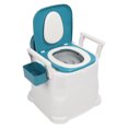 thumbnail image 1 of Inodoro de la Silla de Cócita en la Cama, Inodoro de Cócano en la Cama Antidessense Reposabrazos Somnable para Uso Domémico para Mujeres Embarazadas, 1 of 7