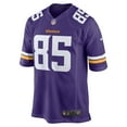 thumbnail image 2 of Men's Nike Daylen Baldwin  Purple Minnesota Vikings  Game Jersey, 2 of 6