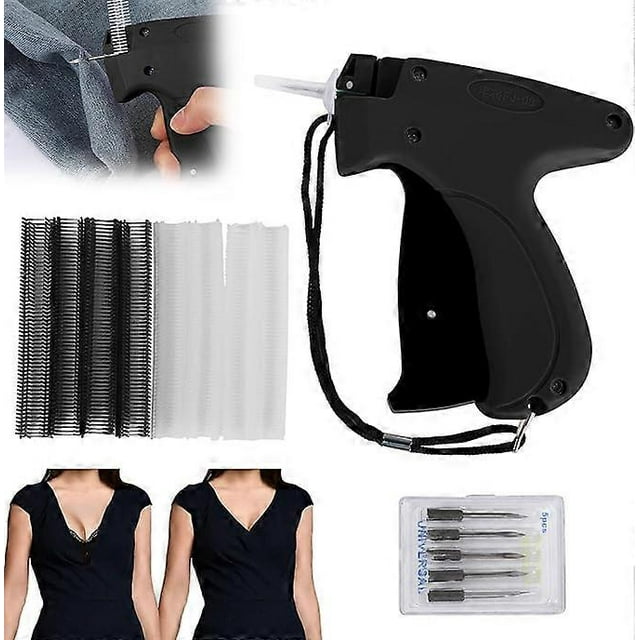Quick Clothing Fixer Tagging Gun Kit, Mini Stitchy Gun Sewing Machine Tagging Stitch Tool for Clothes Quilting Sewing Denim