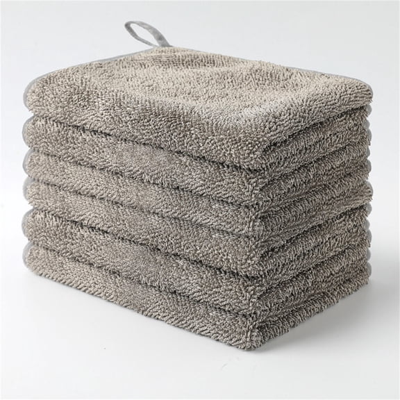 Blueek 6PCS Thick Microfiber Cleaning Towel - Highly Absorbent Housekeeping Cloth for Streak-Free Results, Lint-Free, Ideal for Home Use