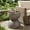 Grey, variant on 14" Hourglass‑Shaped Modern Nightstand, Farmhouse End Table With Mgo Composite, Sofa Side Table For Indoor Outdoor Space, Natural Wood