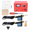 thumbnail image 1 of Wood Burning Tools Kit,  Toughness 23 Different Styles Accurate Temperature Control Wood Burning Tool  For Industry EU Plug 220V, 1 of 8