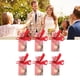 thumbnail image 1 of Juego De 50 Cajas De Regalo De Boda, Manualidades, Cajas De Regalo De Boda Con Decoración De Lazos, Patrón Floral, Estilo Retro, Fácil De Montar, Cajas De Dulces, Recuerdos De, 1 of 7