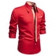 thumbnail image 1 of Seeotter Men's Casual Dress Shirt Long Sleeve Regular Fit Business Button up Shirt, 1 of 7