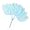 Blue, variant on Zukuco 200Pcs Artificial Silk Rose Leaves, Fake Faux Wired Single Leaf for Crafts Scrapbooking Floral Arrangements Home Kitchen Wedding Garland Party Decorations (Green)